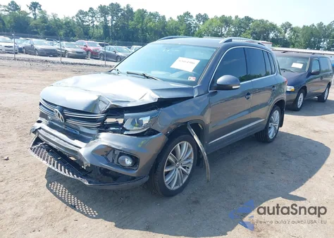 2016 Volkswagen Tiguan Se z USA, uszkodzony, nr VIN WVGBV7AX6GW607215
